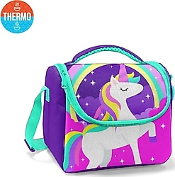 Coral High 11833 Unicorn Desenli Termoslu Beslenme Çantası
