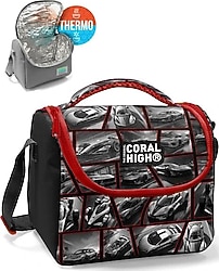 Coral High 12790 Araba Desenli Termoslu Beslenme Çantası