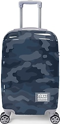 Coral High 16544 Kamuflaj Desenli Kabin Boy Valiz