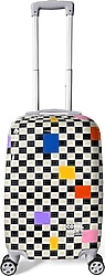 Coral High 16560 Dama Desenli ABS Kabin Boy Valiz