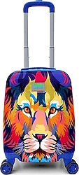 Coral High 16732 Aslan Desenli ABS Çocuk Valiz