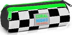 Coral High 22015 Dama Desenli 3 Bölmeli Kalemlik