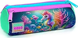 Coral High 22088 Denizatı Desenli 3 Bölmeli Kalemlik