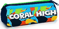 Coral High 22093 Graffiti Desenli 3 Bölmeli Kalemlik