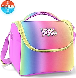 Coral High 22768 Renk Geçişli Termoslu Beslenme Çantası