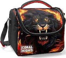 Coral High 22771 Aslan Desenli Termoslu Beslenme Çantası