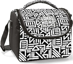 Coral High 22782 Geometrik Desenli Termoslu Beslenme Çantası