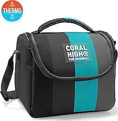 Coral High 22796 Renkli Çizgili Termoslu Beslenme Çantası