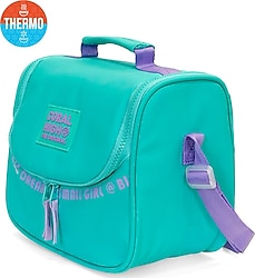 Coral High 27402 Yeşil-Mor Termoslu Beslenme Çantası