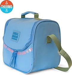 Coral High 27414 Mavi-Pembe Termoslu Beslenme Çantası
