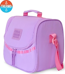 Coral High 27415 Lila-Pembe Termoslu Beslenme Çantası