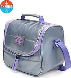 Coral High 27422 Gümüş Termoslu Beslenme Çantası