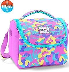 Coral High 37101 Kamuflaj Desenli Termoslu Beslenme Çantası