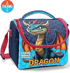Coral High 37113 Dragon Desenli Termoslu Beslenme Çantası