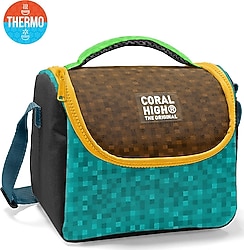 Coral High 37116 Craft Desenli Termoslu Beslenme Çantası