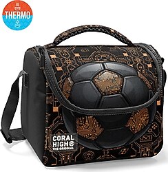 Coral High 37117 Futbol Desenli Termoslu Beslenme Çantası