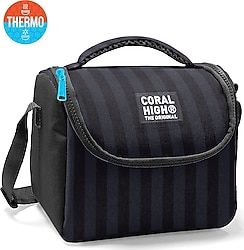 Coral High 37118 Çizgili Termoslu Beslenme Çantası