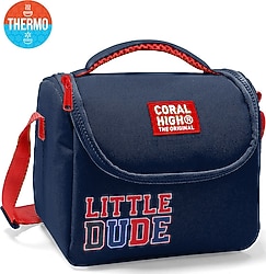 Coral High 37119 Little Dude Baskılı Desenli Termoslu Beslenme Çantası