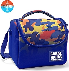 Coral High 37139 Kamuflaj Desenli Termoslu Beslenme Çantası