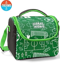Coral High 37147 Futbol Desenli Termoslu Beslenme Çantası
