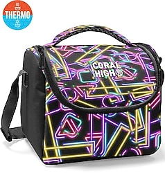 Coral High 37148 Neon Desenli Termoslu Beslenme Çantası