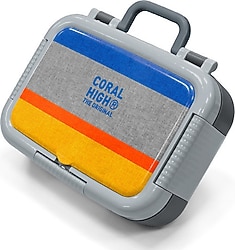 Coral High 39121 Çizgi Desenli Çelik Beslenme Kutusu