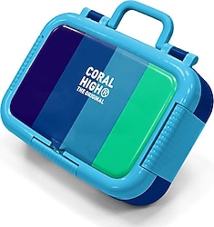 Coral High 39287 Renkli Çizgili Çelik Beslenme Kutusu