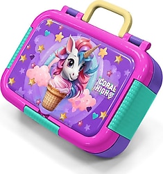 Coral High 39299 Unicorn Desenli Çelik Beslenme Kutusu