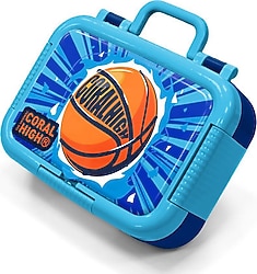 Coral High 39357 Basketbol Desenli Çelik Beslenme Kutusu