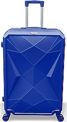 Coral High Diamond 16608 ABS Lacivert Büyük Boy Valiz