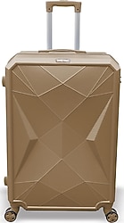 Coral High Diamond 16633 ABS Latte Büyük Boy Valiz