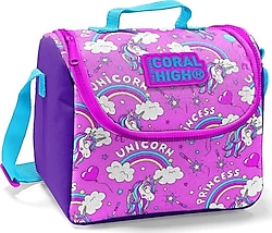 Coral High 22734 Unicorn Desenli Termoslu Beslenme Çantası