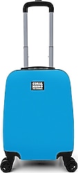 Coral High Mini 16507 ABS Mavi Kabin Boy Valiz