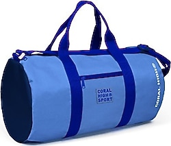 Coral High Sport Derin Silindir Spor Çantası 27502 Mavi