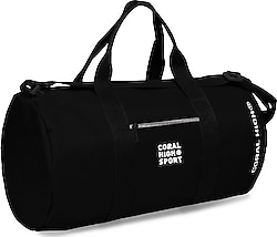 Coral High Sport Derin Silindir Spor Çantası 27501 Siyah
