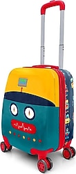 Coral High Kids 16746 Robot Desenli ABS Çocuk Valizi