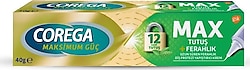 Corega Max Tutuş + Ferahlık 40 gr Protez Diş Yapıştırıcı