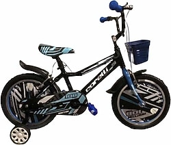 Corelli Raptor V Siyah-Mavi 16 Jant Erkek Çocuk Bisikleti