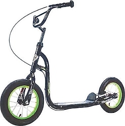 Corelli Slippy V 12 Jant Siyah-Yeşil Çocuk Scooter