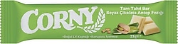 Corny Beyaz Çikolata Antep Fıstığı Tam Tahıl Bar 25 gr