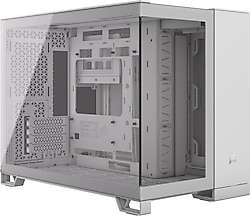 Corsair 2500X CC-9011266-WW Fansız Beyaz Micro ATX Oyuncu Kasası