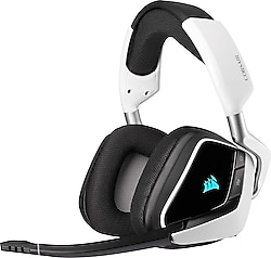 Corsair Void RGB Elite Wireless Premium 7.1 CA-9011202-EU Mikrofonlu Kulak Üstü Oyuncu Kulaklığı Beyaz