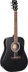 Cort AD810 BKS Satin Black 6 Telli Akustik Gitar