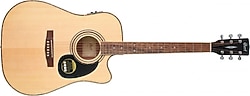 Cort AD880CENAT Naturel Elektro Akustik Gitar