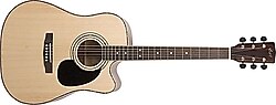 Cort AD880CENSW Çantalı Elektro Akustik Gitar