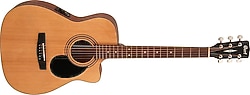 Cort AF515CE Open Pore Elektro Akustik Gitar