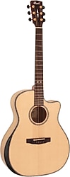 Cort GA-MY BEVEL NAT Elektro Akustik Gitar