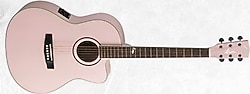 Cort JADE2F-PPM Pembe Elektro Akustik Gitar