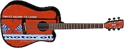 Cort MOTOR OIL 2 BKS Elektro Akustik Gitar