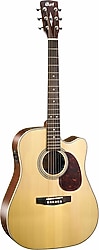 Cort MR600F Natural Satin Elektro Akustik Gitar